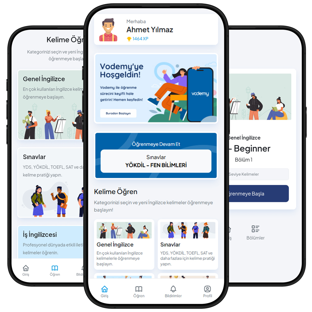 Genel İngilizce Orta Seviye (B1-B2) Seti